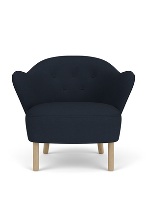 Curved-Back Lounge Chair | Audo Copenhagen Ingeborg | Oroa.com