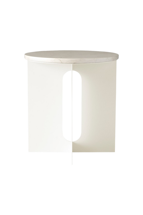 Marble Top Side Table | Audo Copenhagen Androgyne | Oroa.com