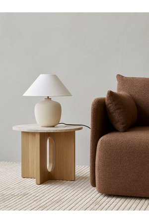 Intersecting Base Side Table | Audo Copenhagen Androgyne | Oroa.com