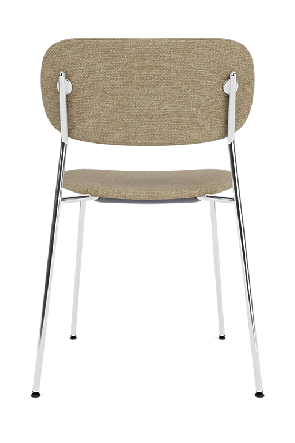 Chrome-Framed Upholstered Dining Chair | Audo Copenhagen Co | Oroa.com