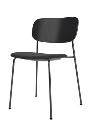 Black Padded Seat Dining Chair | Audo Copenhagen Co | Oroa.com