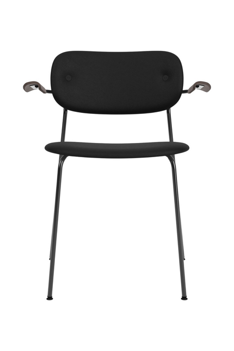 Black Padded Dining Armchair | Audo Copenhagen Co | Oroa.com