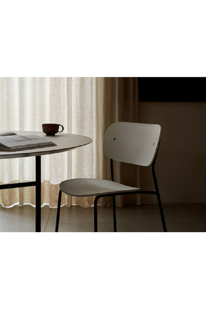 Black Framed Oak Dining Chair | Audo Copenhagen Co | Oroa.com