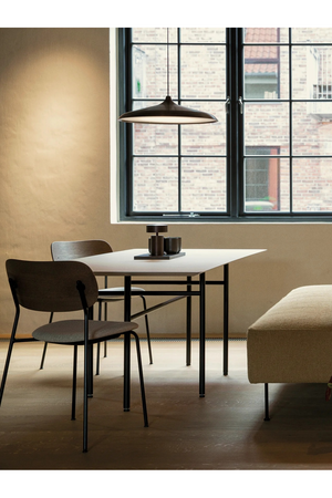 Rectangular Minimalist Dining Table | Audo Copenhagen Snaregade | Oroa.com