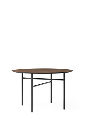 Round Minimalist Dining Table | Audo Copenhagen Snaregade | Oroa.com