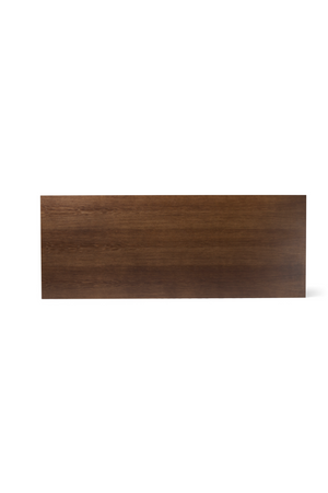 Intersecting-Base Oak Dining Table | Audo Copenhagen Androgyne | Oroa.com