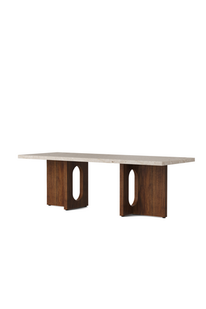 Intersecting-Base Lounge Table | Audo Copenhagen Androgyne | Oroa.com