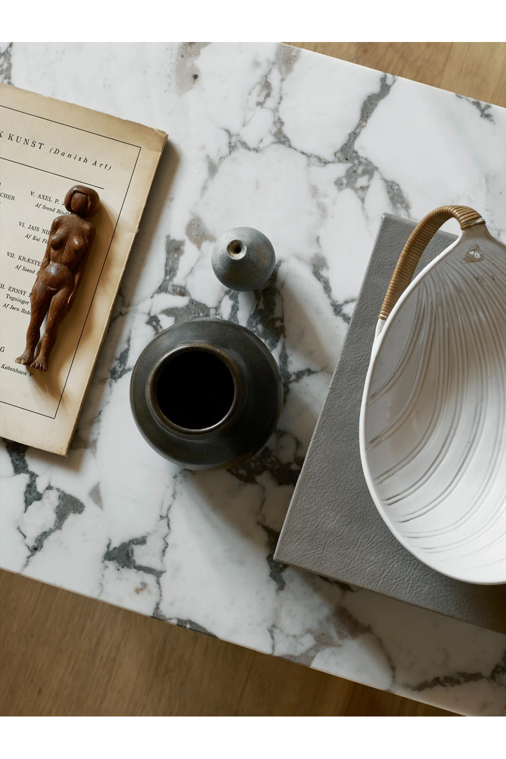 Solid Marble Lounge Table | Audo Copenhagen Androgyne | Oroa.com