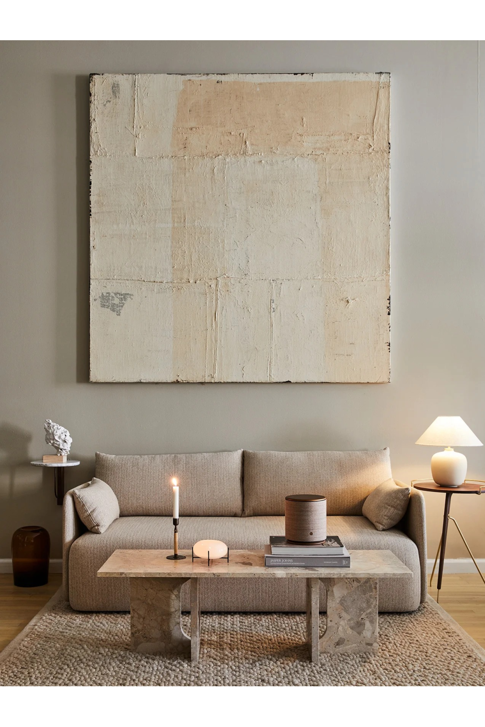 Solid Marble Lounge Table | Audo Copenhagen Androgyne | Oroa.com