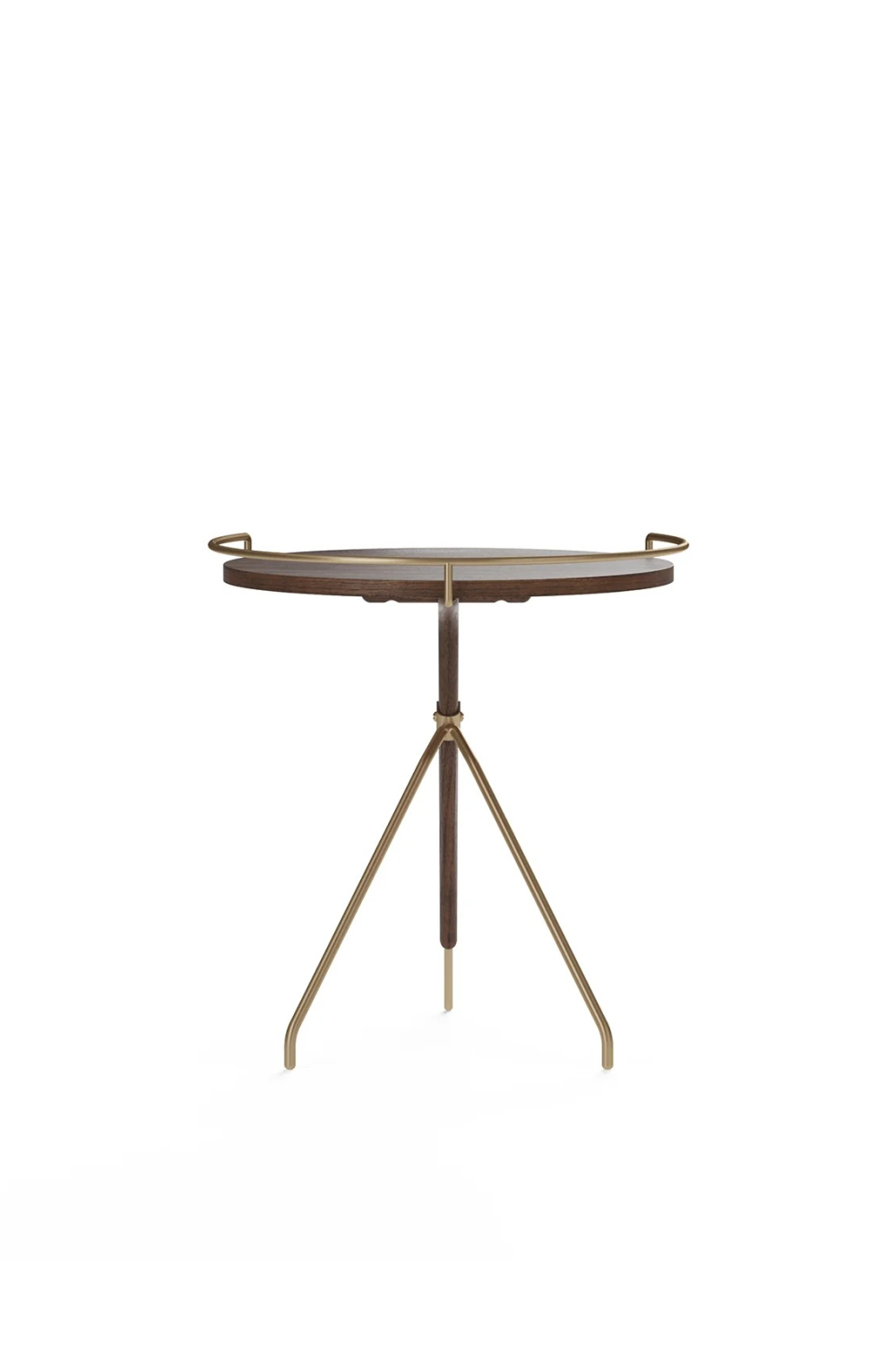 Solid Walnut Tripod Side Table | Audo Copenhagen Umanoff | Oroa.com