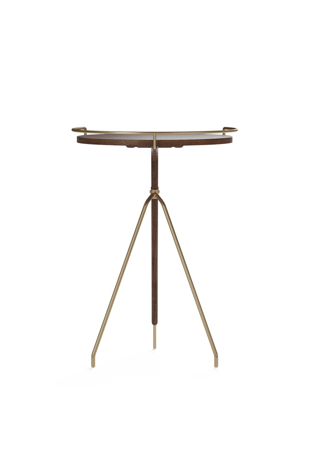 Solid Walnut Tripod Side Table | Audo Copenhagen Umanoff | Oroa.com