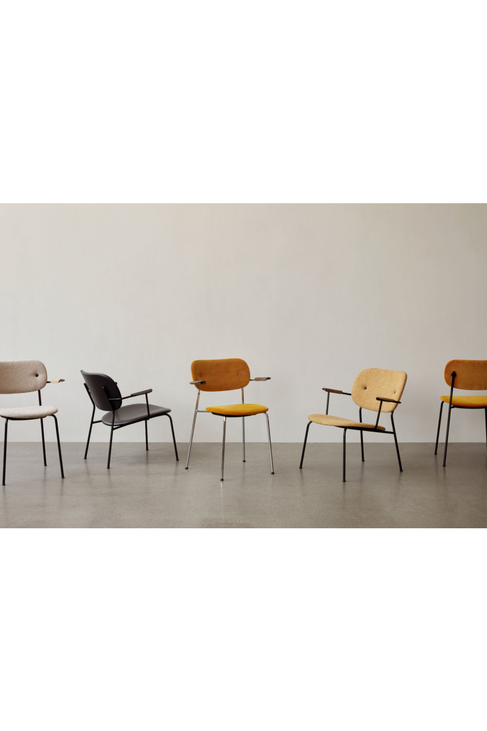 Upholstered Oak Lounge Chair | Audo Copenhagen Co | Oroa.com