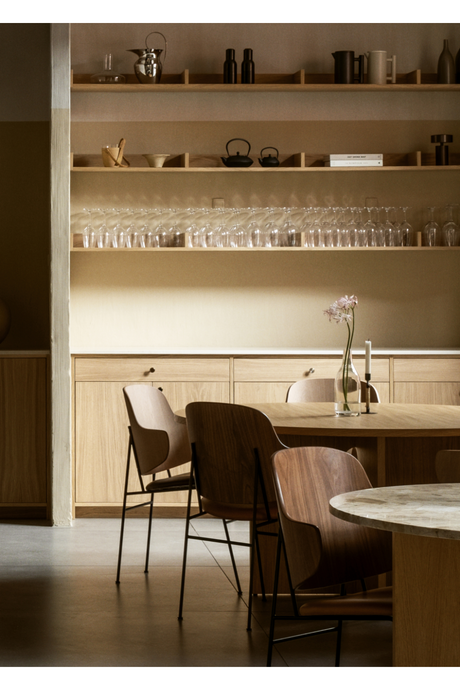 Wooden Dining Armchair | Audo Copenhagen The Penguin | Oroa.com