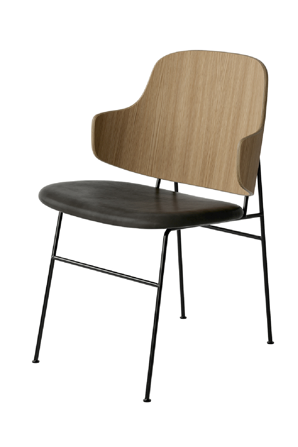 Wooden-Back Dining Chair | Audo Copenhagen The Penguin | Oroa.com