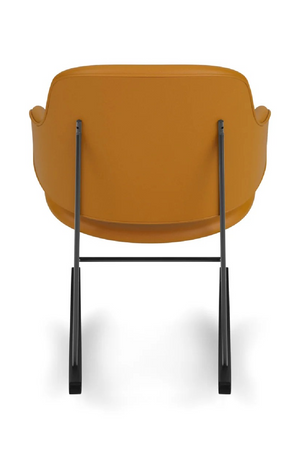 Upholstered Rocking Armchair | Audo Copenhagen The Penguin | Oroa.com