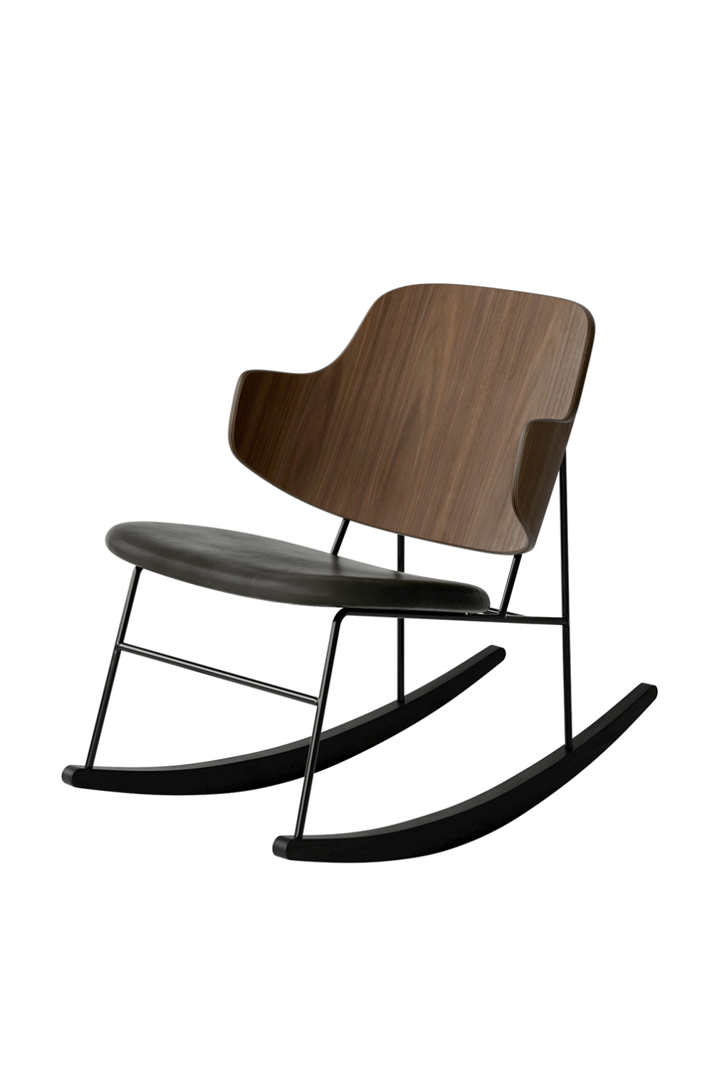 Wooden Back Rocking Chair | Audo Copenhagen The Penguin | Oroa.com