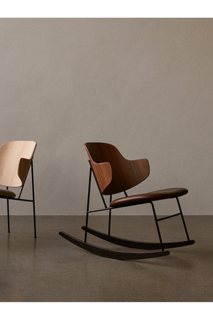 Wooden Back Rocking Chair | Audo Copenhagen The Penguin | Oroa.com