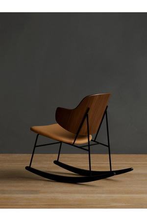 Wooden Back Rocking Chair | Audo Copenhagen The Penguin | Oroa.com