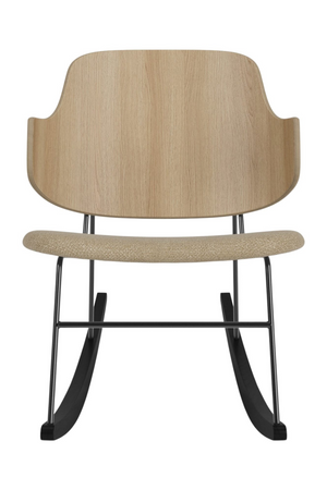 Wooden Back Rocking Chair | Audo Copenhagen The Penguin | Oroa.com