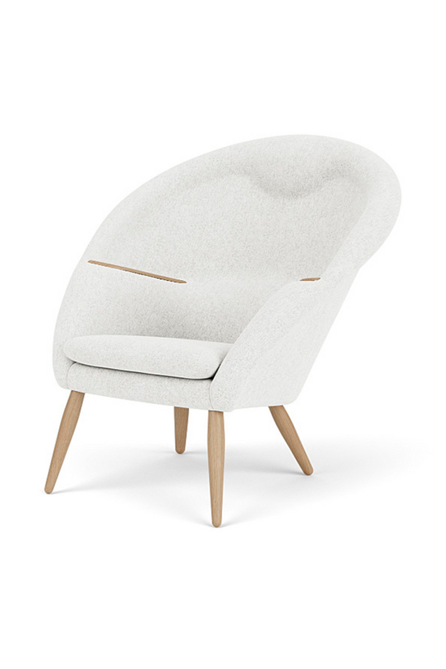 Lounge Chair with Headrest | Audo Copenhagen Oda | Oroa.com