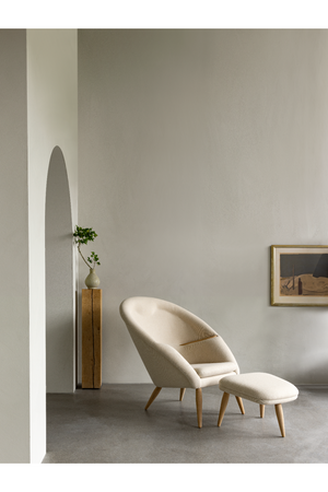 Lounge Chair with Headrest | Audo Copenhagen Oda | Oroa.com