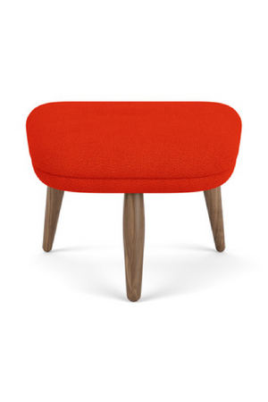 Wooden Leg Ottoman | Audo Copenhagen Oda | Oroa.com