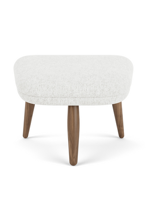 Wooden Leg Ottoman | Audo Copenhagen Oda | Oroa.com