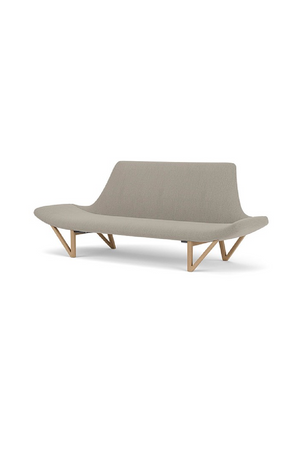 Wooden V-Leg Sofa | Audo Copenhagen Pagode | Oroa.com