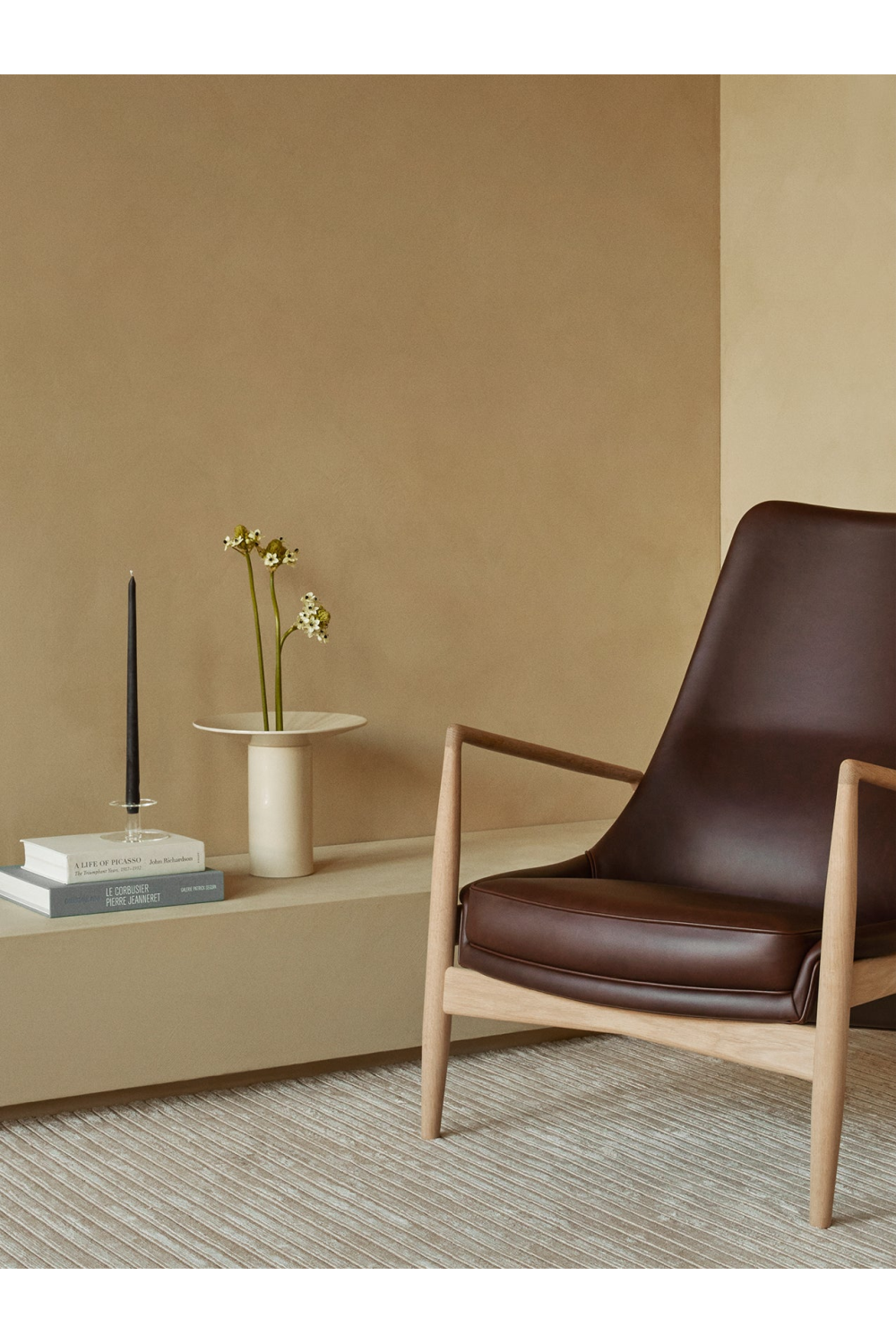 High-Back Upholstered Lounge Chair | Audo Copenhagen The Seal | Oroa.com