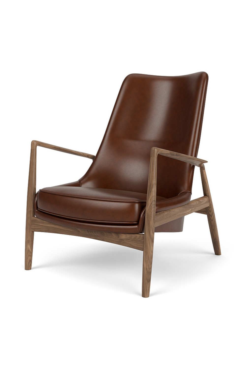High-Back Upholstered Lounge Chair | Audo Copenhagen The Seal | Oroa.com