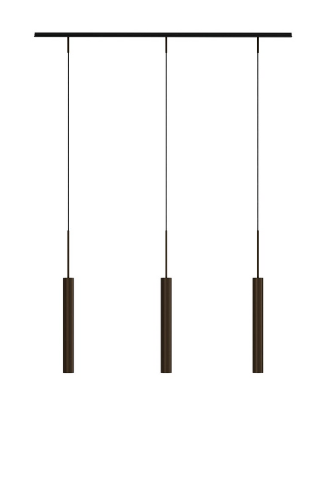 Bronzed Tube Rail Pendant Lamp | Audo Copenhagen Tubulaire | Oroa.com