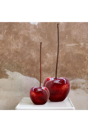 Red Glazed Porcelain Sculpture | Andrew Martin Cherry | Oroa.com