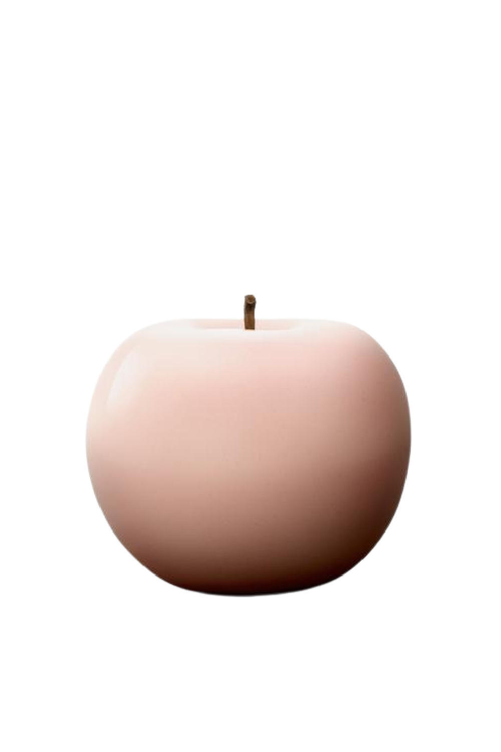 Pink Apple Ceramic Sculpture M | Andrew Martin Glazed | Oroatrade