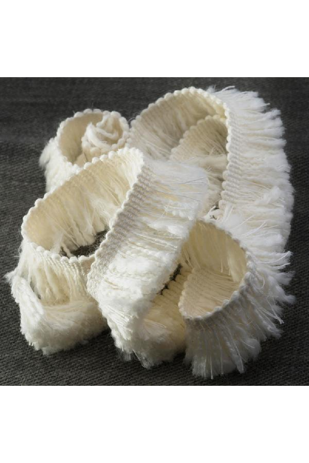 Fringed Linen Cushion | Andrew Martin Beagle | Oroa.com