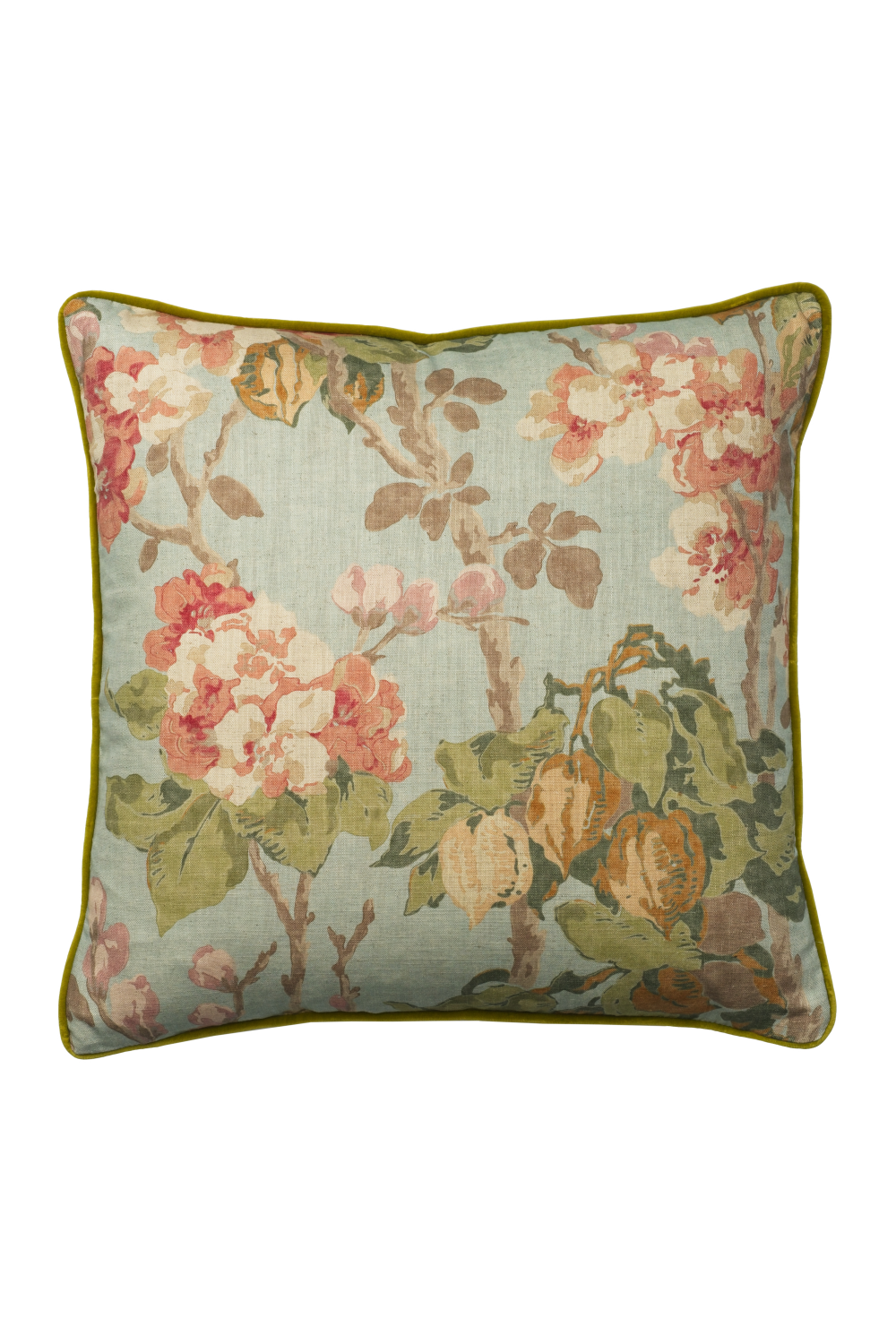 Flower Motif Cotton Cushion | Andrew Martin Midsummer | Oroa.com