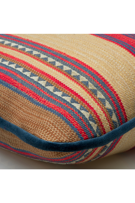 Triangular Motif Rectangle Cushion | Andrew Martin Las Salinas | Oroa.com
