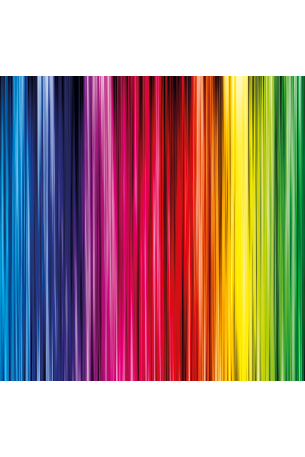 Rainbow-Colored Plexiglass Artwork | Andrew Martin Stripes | Oroa.com