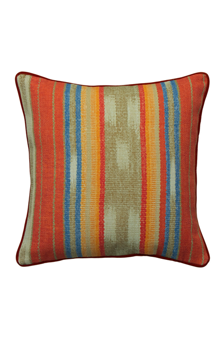 Multi-Colored Stripe Outdoor Cushion | Andrew Martin Argo | Oroa.com