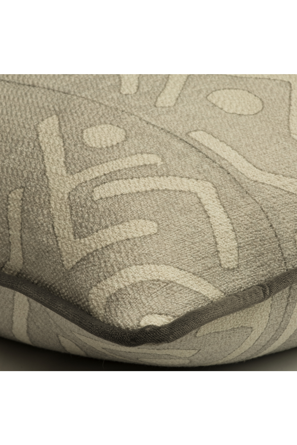 Geometric Print Outdoor Cushion | Andrew Martin Trojan | Oroa.com