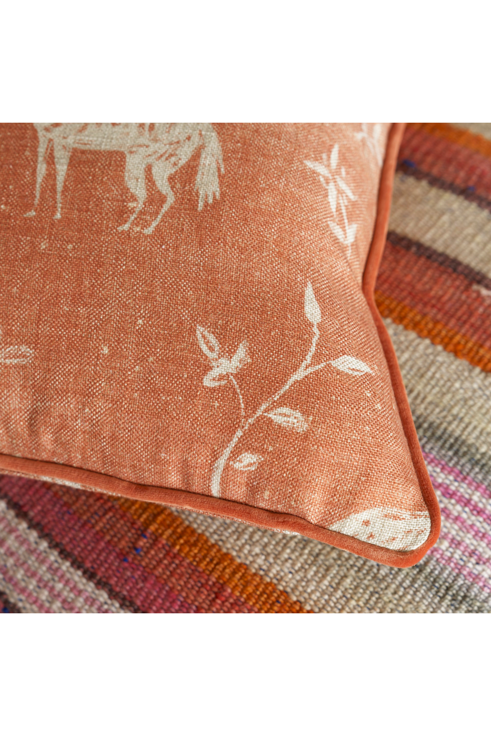 Wildlife Print Cushion | Andrew Martin Avebury | Oroa.com