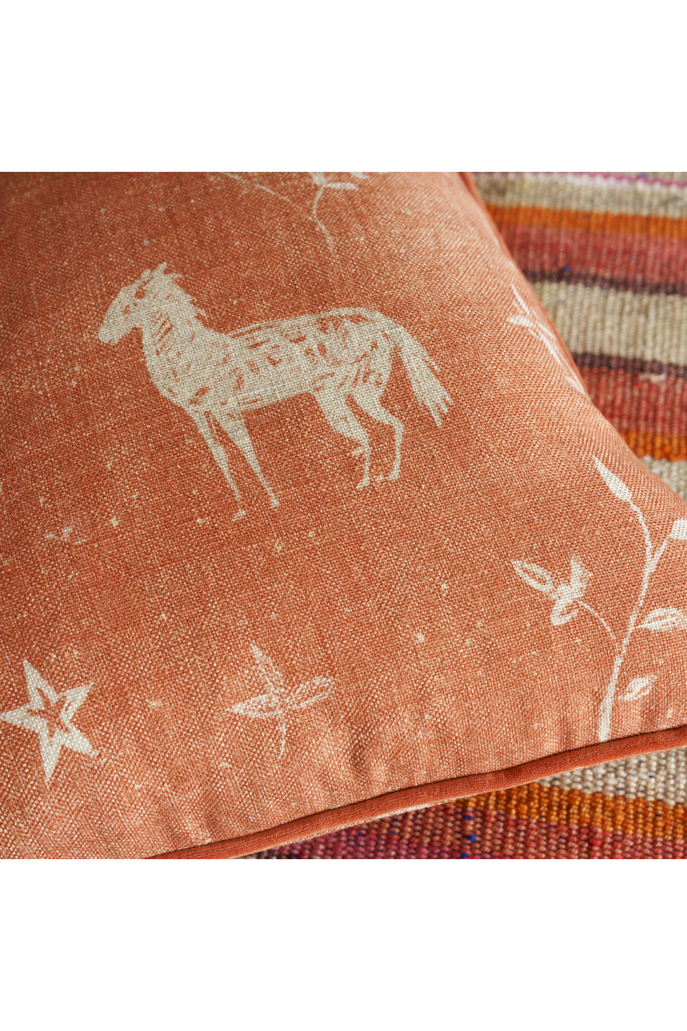 Wildlife Print Cushion | Andrew Martin Avebury | Oroa.com