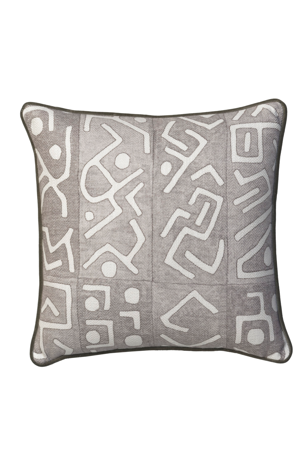 Geometric Patterned Throw Pillow | Andrew Martin Ashanti | Oroa.com