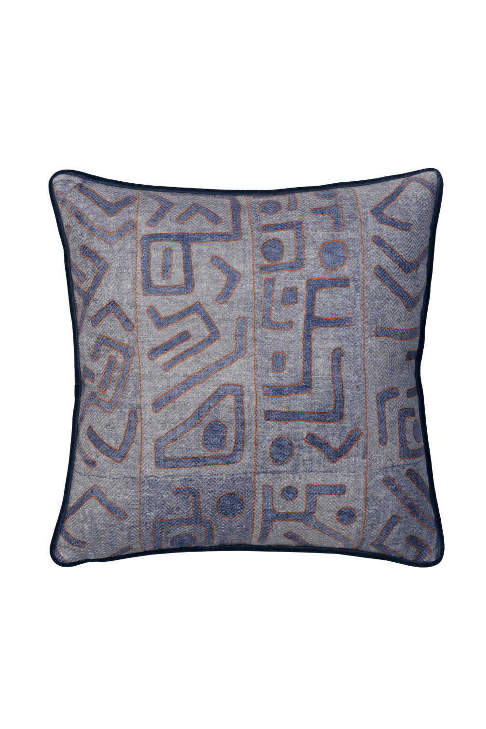 Geometric Patterned Throw Pillow | Andrew Martin Ashanti | Oroa.com