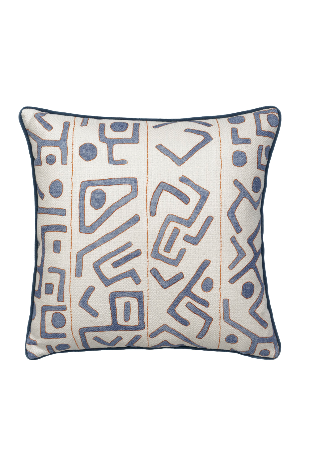 Geometric Patterned Throw Pillow | Andrew Martin Ashanti | Oroa.com