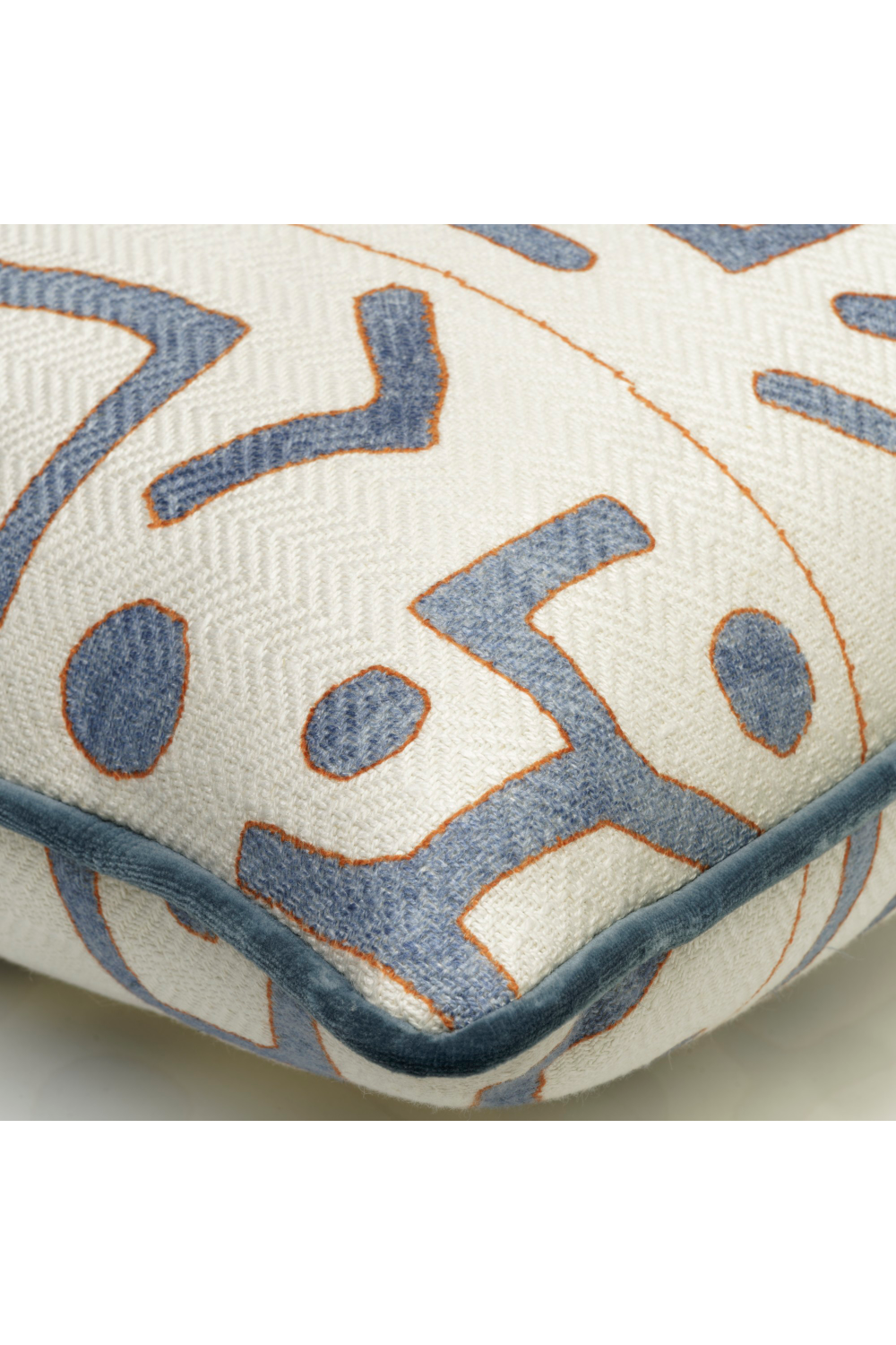 Geometric Patterned Throw Pillow | Andrew Martin Ashanti | Oroa.com