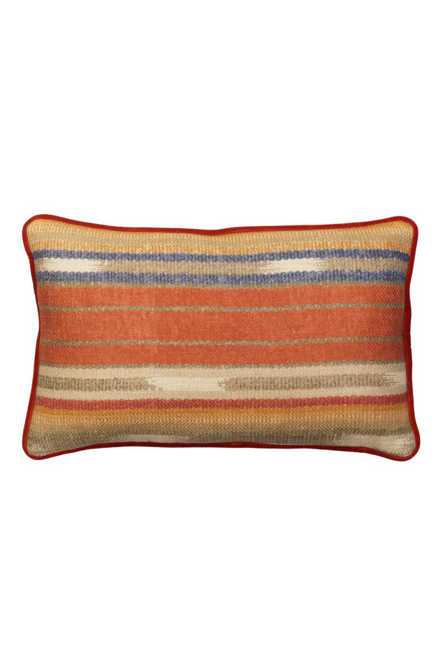 Vertical Striped Rectangular Cushion | Andrew Martin Nineveh | Oroa.com