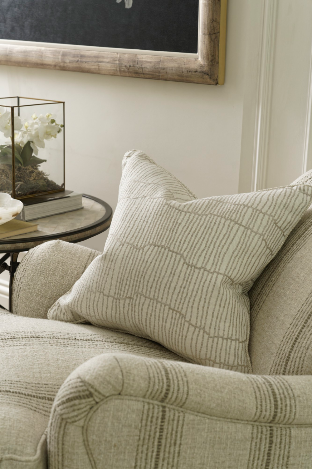 Woven Patterned Cushion | Andrew Martin Canale | Oroa.com