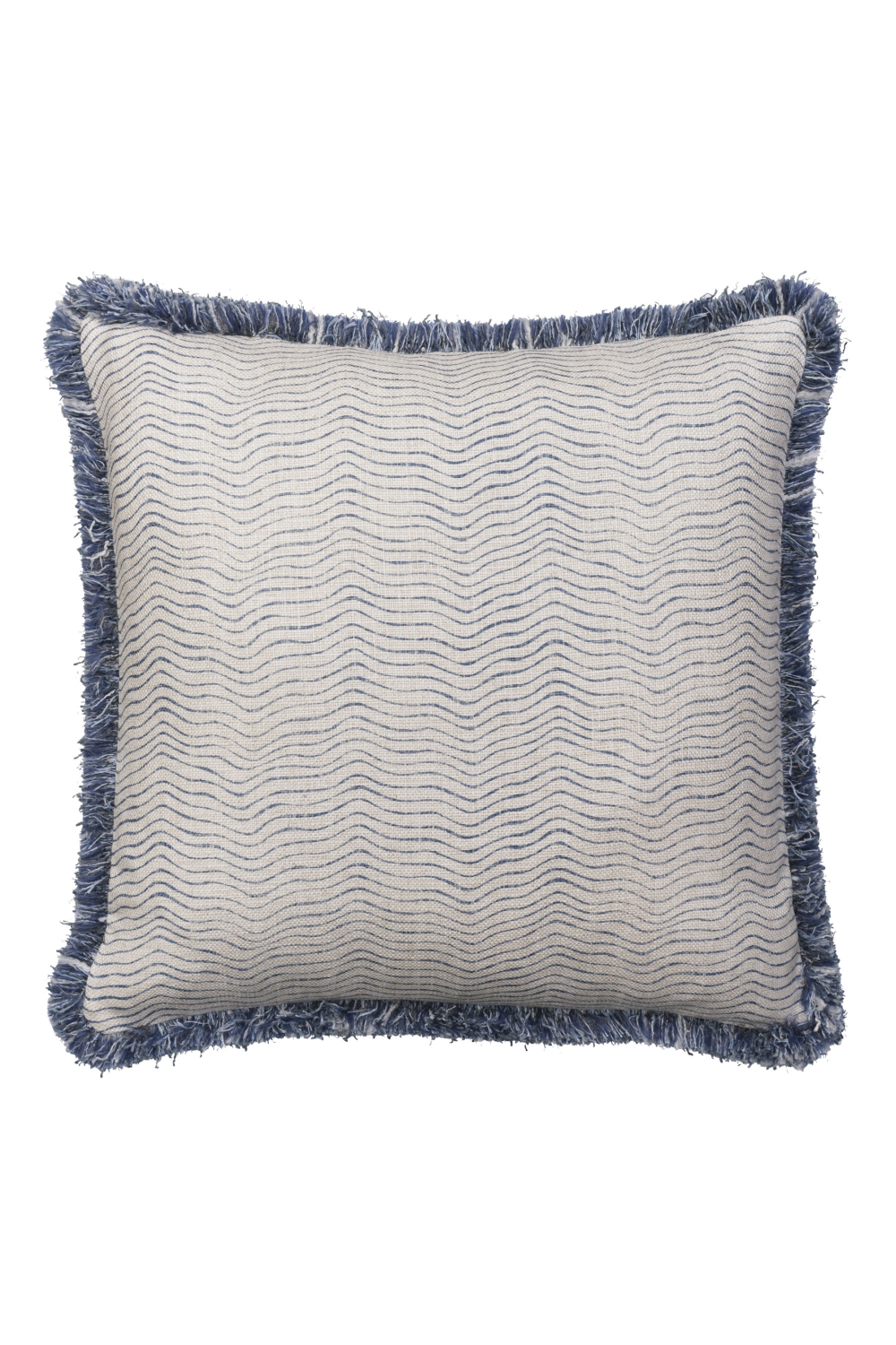 Wavy Pattern Linen Cushion | Andrew Martin Canalasso | Oroa.com