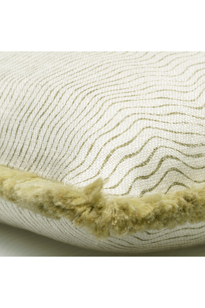 Wavy Pattern Linen Cushion | Andrew Martin Canalasso | Oroa.com