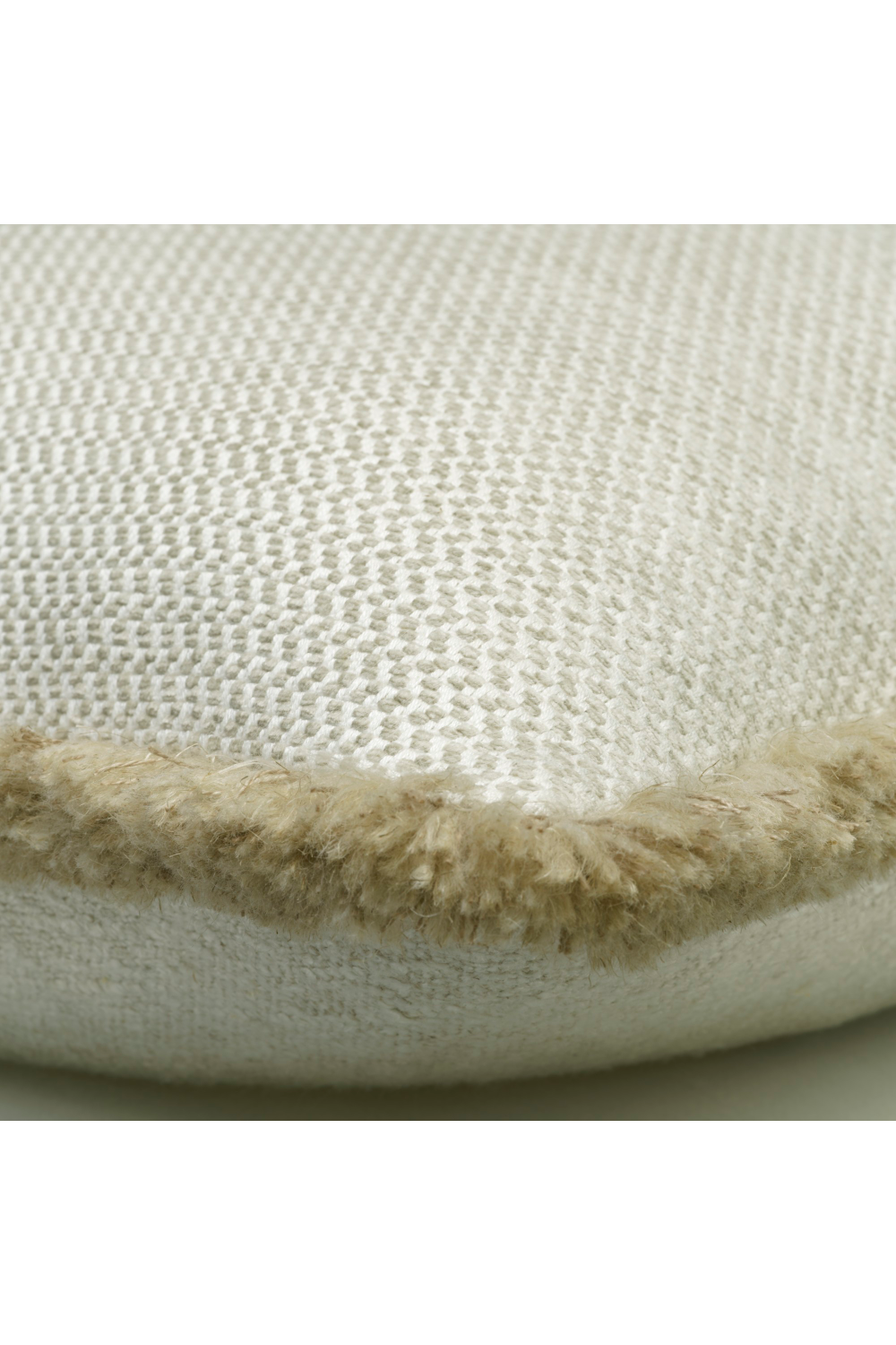 Chenille Herringbone Trimmed Cushion | Andrew Martin Sanremo | Oroa.com